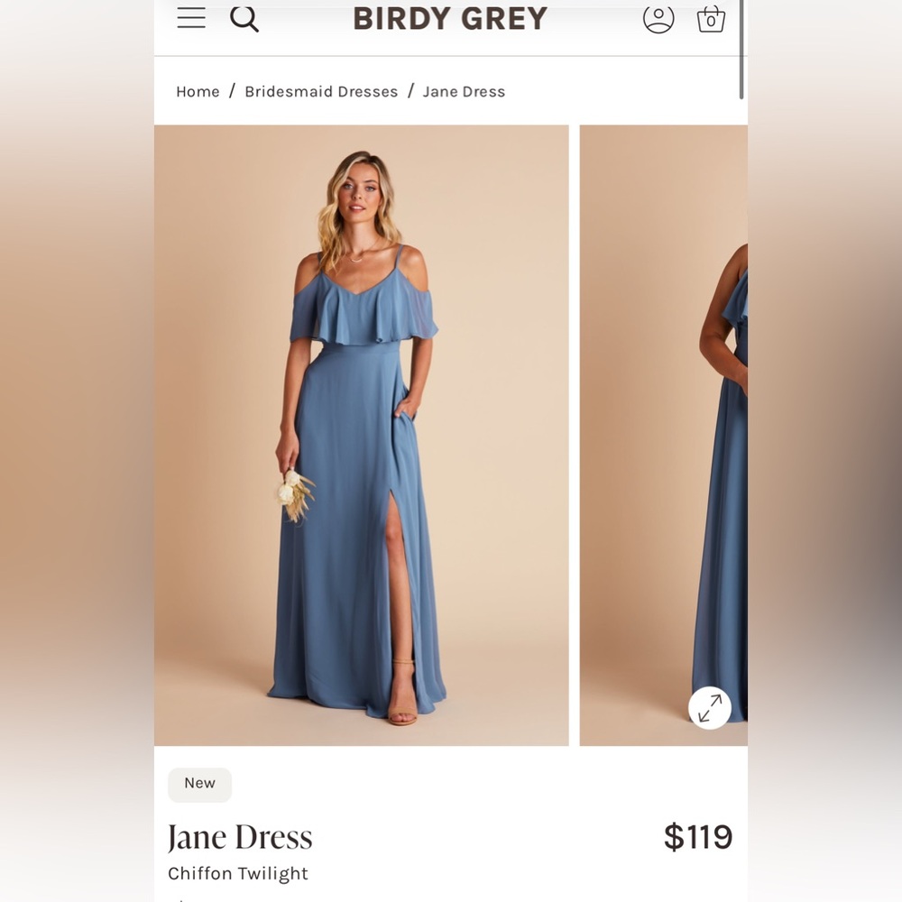 Birdy grey Jane twilight blue dress